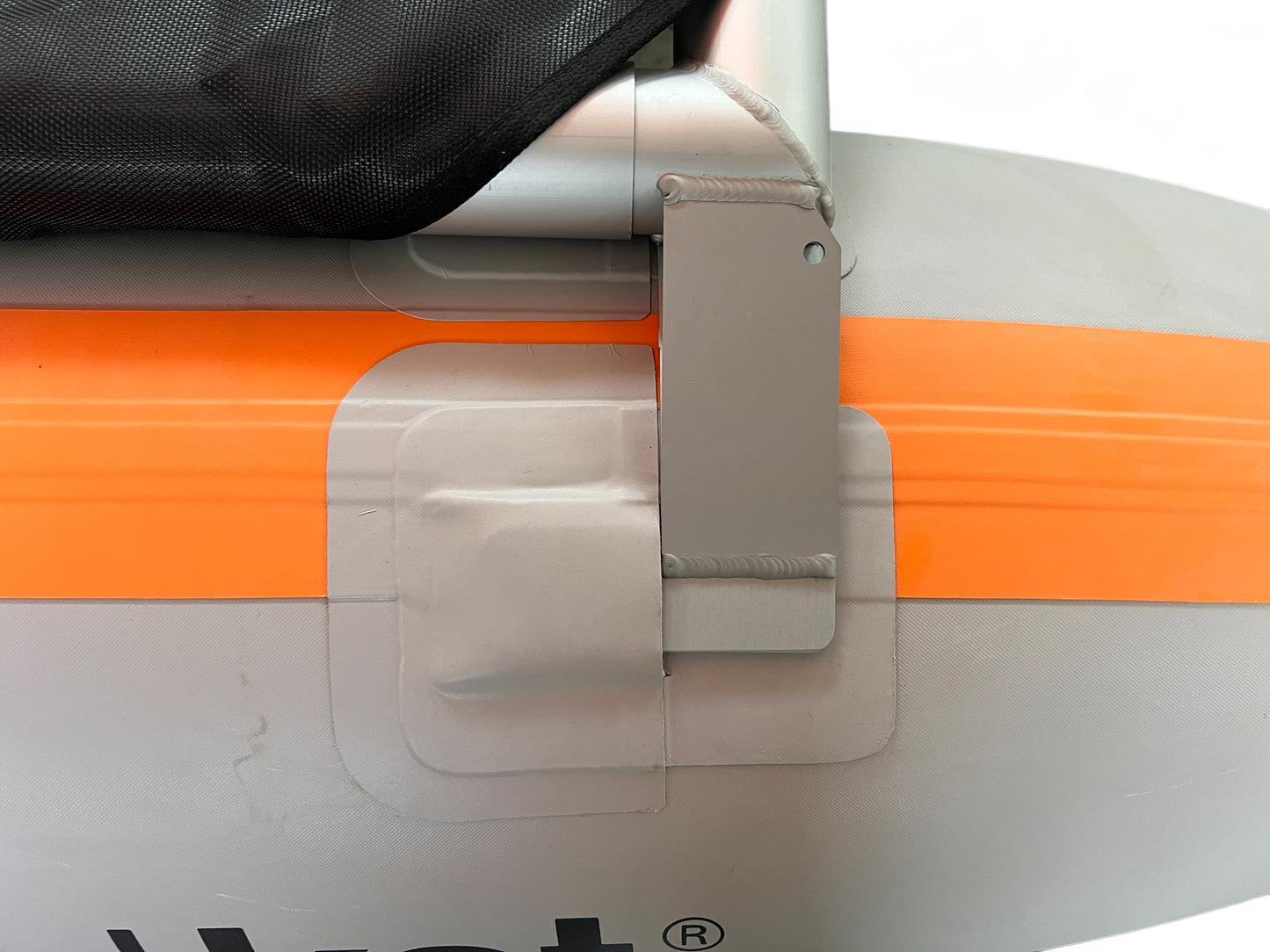 left fuselage - orange covered